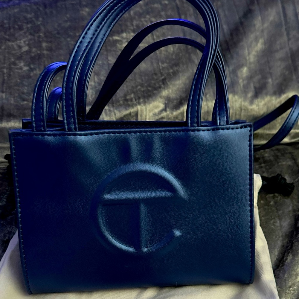 💙TELFAR SMALL SHOPPING TOTE COBALT BLUE